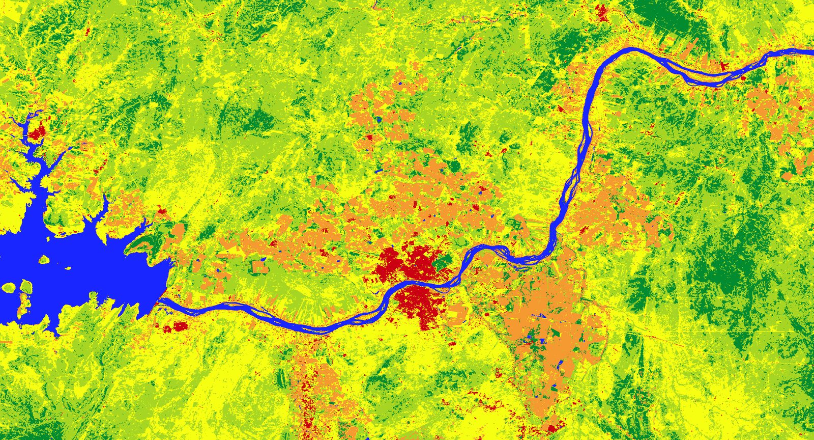 Land use and land cover classification